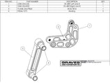 Graves Kawasaki ZX-4RR / ZX-4R - B Spec Kit Suspension Link   LINK-ZX4-KITB