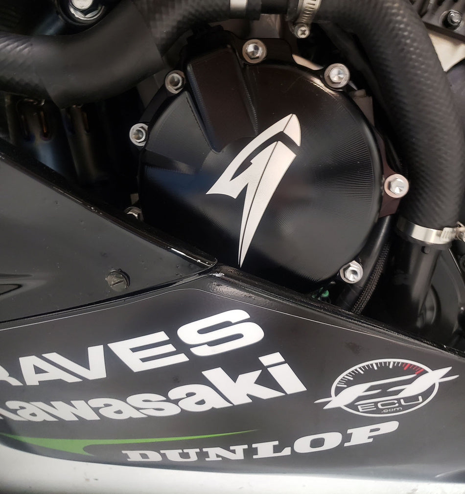 Graves Motorsports  Left Engine Cover ZX-6R  2019-2023 EGK-19ZX6-L