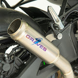 Graves Exhaust  Moto1 Cat Back Exhaust Zx10r / Zx10rr 2021 -2023 Exk-21zx1-Som