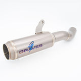 Graves exhaust zx-10r / zx-10rr moto1 cat back exhaust 2021