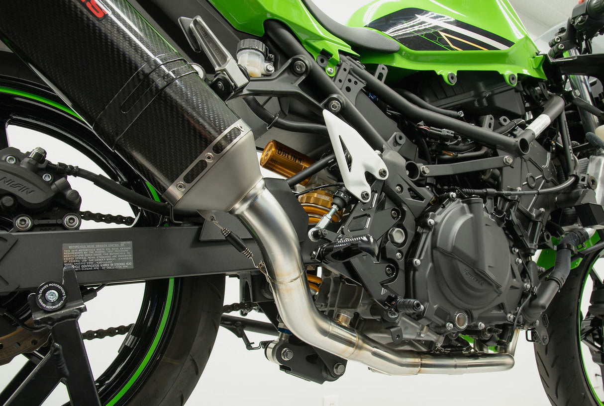 Graves motorsports Ninja 400 + Ninja 500 WORKS2 Full Exhaust System   EXK-18EX4-FSCW2