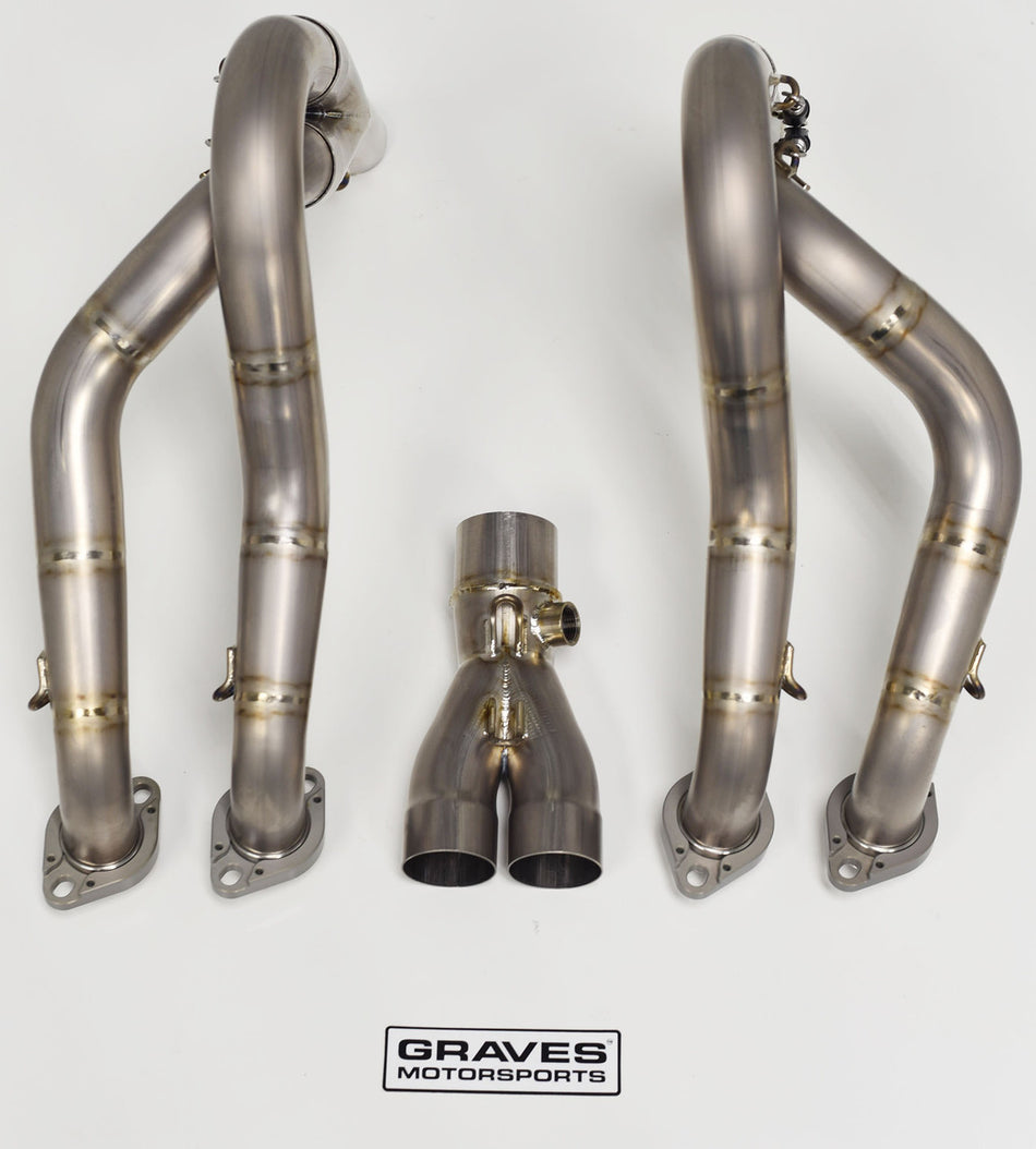 Graves motorsports 1 header upgrade kawasaki   ZX6R 2009-2024  EPK-19ZX6-HPT