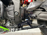 Graves Adjustable Rearsets For  Zx-4rr / Zx-4r 2023-2024  Adjustable Rearsets Rsk-23zx4-Kaf