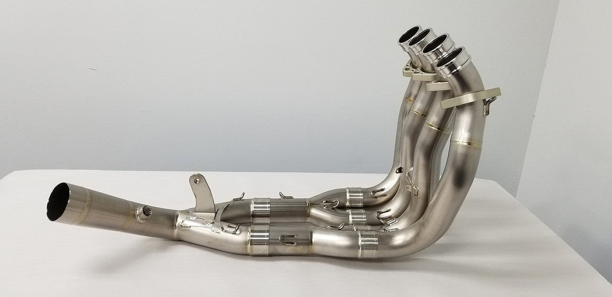 Graves Motorsports  Full Titanium Exhaust System With Titanium 265mm Silencer  R1 / R1m / R1s 2015-2024   Exy-17r1-Ftt26