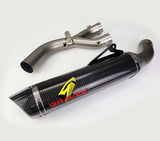 Graves MotorSports for Yamaha MT-10 2022-2025  Cat Eliminator Exhaust System EXY-22MT10-CETC