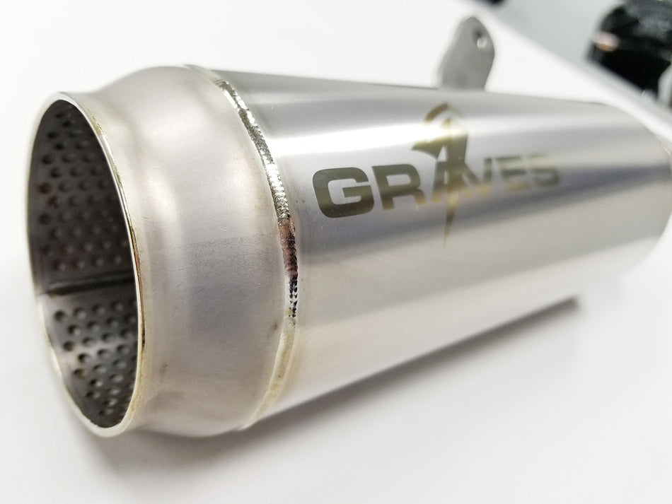 Graves Motorsports  Moto1 Cat Back Exhaust R1 2015-2023 Exy-15r1-Som