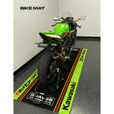 Graves Kawasaki ZX-4RR Bike Mat Green 3.5 x 8 foot  BMK-ZX4-001