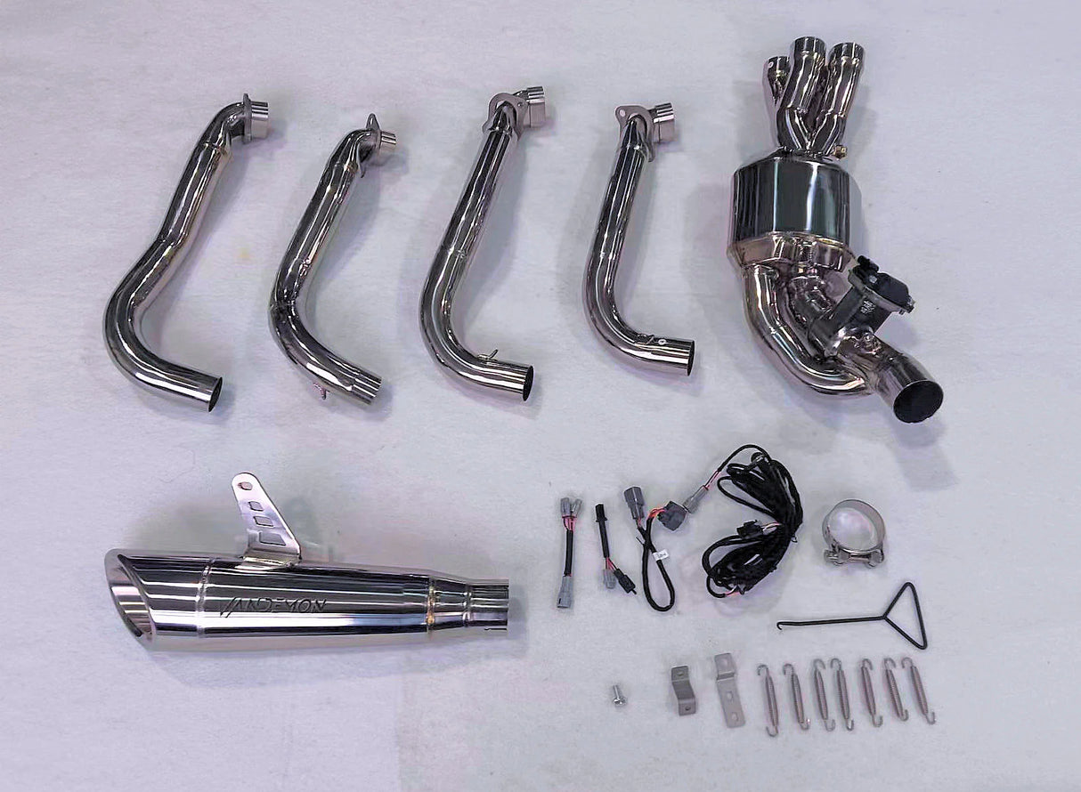 Vandemon  H2 H2R Bimodal Stealth Titanium Exhaust System H2 H2R 2015-2024 KAWAH2TICSPOLEXHWVR