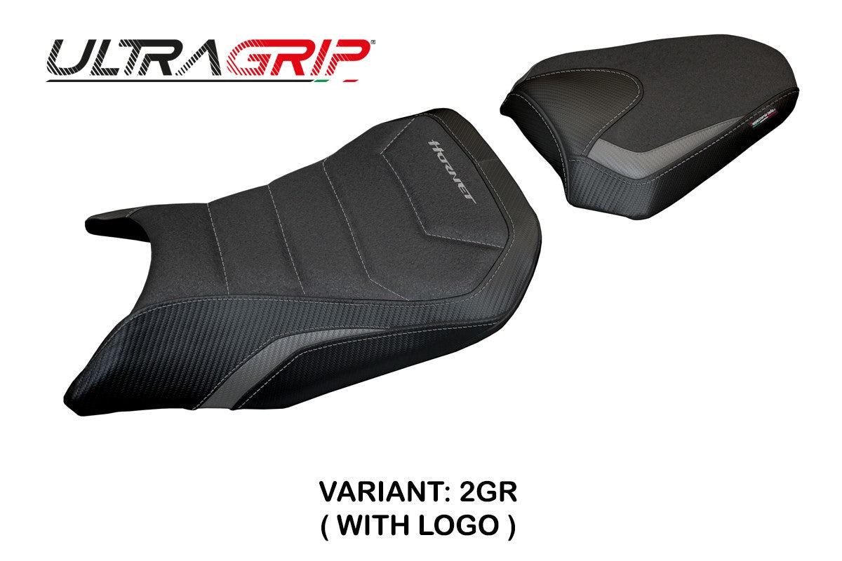 Tappezzeria Italia Honda CB 750 Hornet 2023-2025 Seat Cover Ultragrip Grey Black