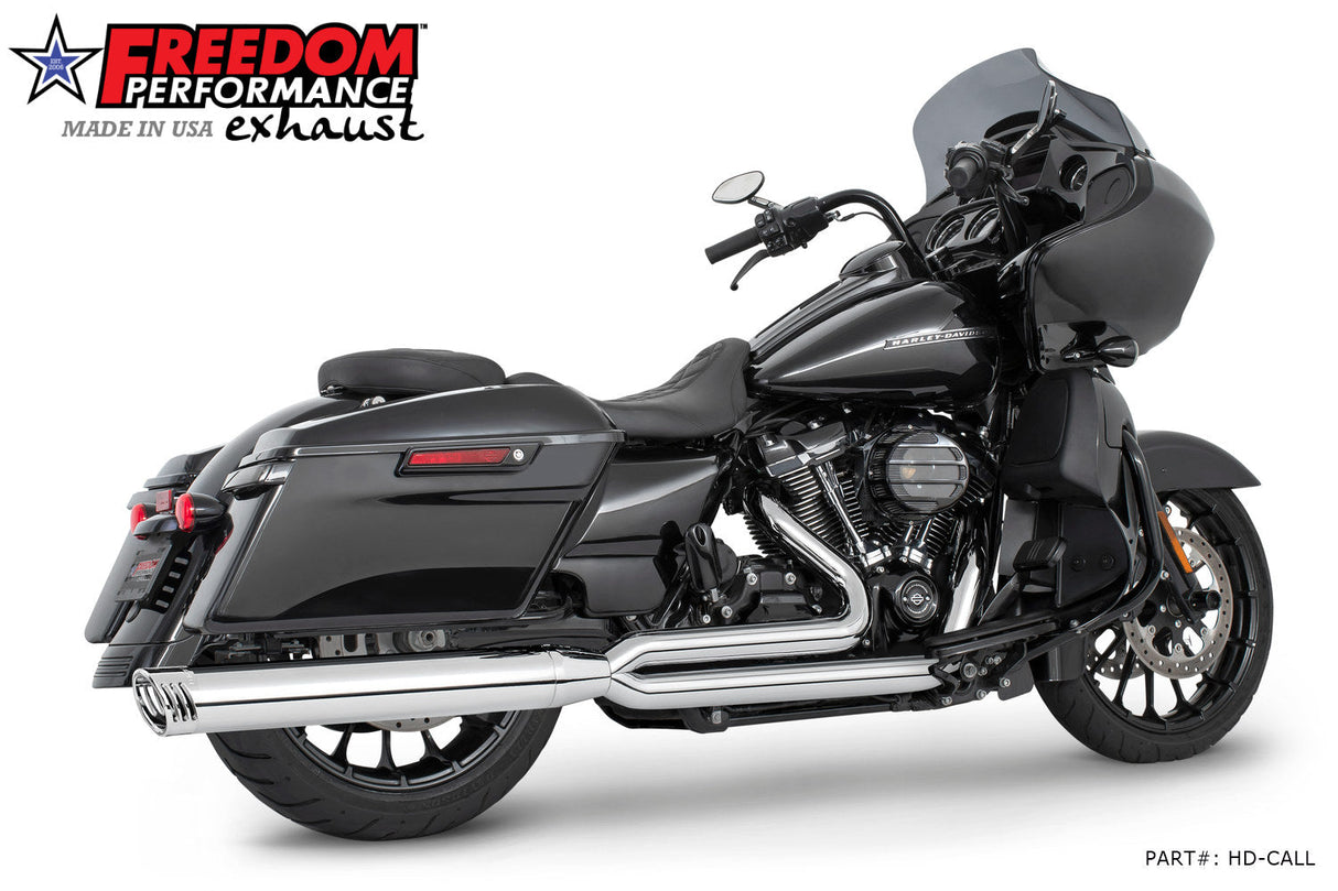HARLEY TOURING 4" UNION 2-INTO-1 2017-PRESENT