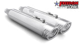 HARLEY FREE WHEELER SHARKTAIL & RACING 4" SLIP-ONS Bundle