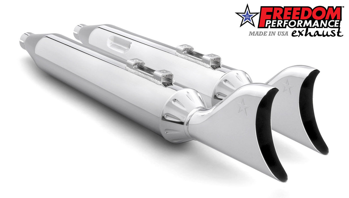 HARLEY TRIKE SHARKTAIL & RACING 4" SLIP-ONS Bundle