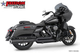 HARLEY TOURING 4.5" 2 STEPPED UNION 2-INTO-1 RIGHT-SIDE ONLY 2017-PRESENT