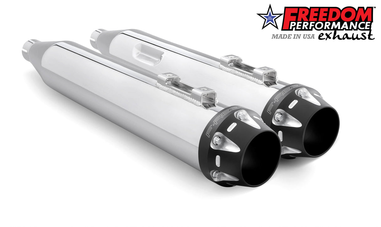 HARLEY TOURING 4" SLIP-ONS WITH 4.5" END-CAP Bundle