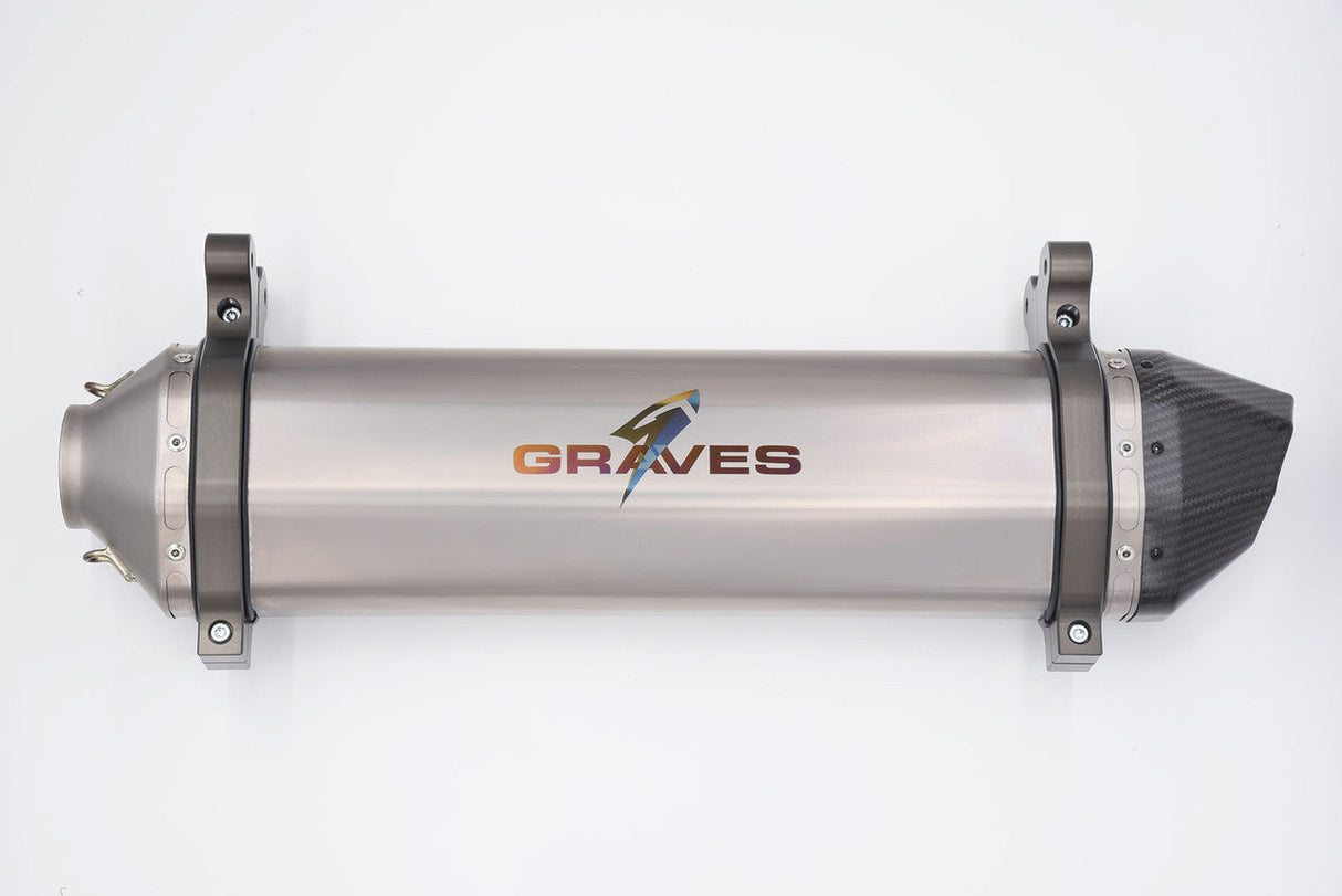 Graves motorsports  cat-back slip-on exhaust Talon 1000 2019-2023 EXH-20T1-CBTT