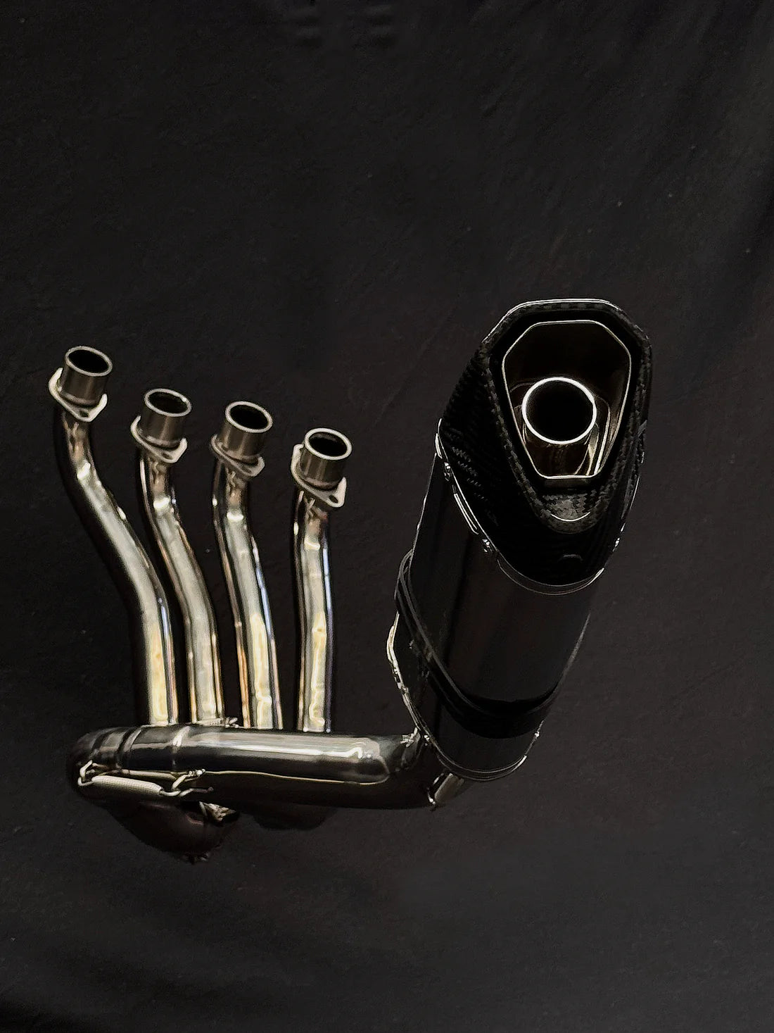 Vandemon  Honda CB650F, CBR650F, CB650R, CBR650R Vandemon Titanium Exhaust System HONCB650RTIEXHA