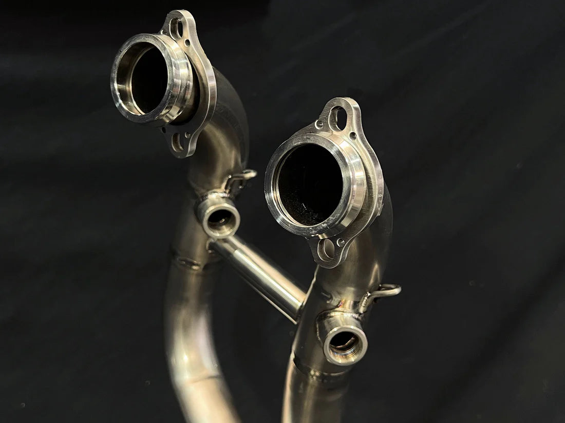 Vandemon  KTM 790/890 Duke & R 2017-2024  Titanium Exhaust System & Cat Delete  KTM890DUKERTIEXHB