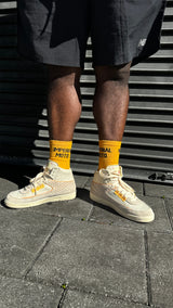 IN STOCK IMPERIAL MOTO Gold Crew Sock