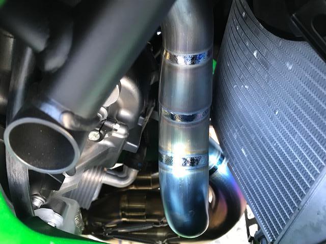 Vandemon Titanium Exhaust System  Kawasaki H2 SE SX  2018-23 KAWAH2SESXTIEXHSYSB