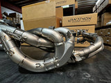 Vandemon Ducati Panigale V4,V4S,V4R & Streetfighter V4 Titanium High Mount Exhaust System  DUCV4PANHMEXHMESA