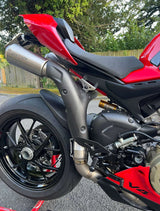 Vandemon Ducati Panigale V4,V4S,V4R & Streetfighter V4 2018-24 Titanium High Mount Exhaust System  DUCV4PANHMEXHMESA