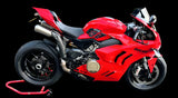 Vandemon Ducati Panigale V4,V4S,V4R & Streetfighter V4 2018-24 Titanium High Mount Exhaust System  DUCV4PANHMEXHMESA