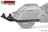 INDIAN CHALLENGER/PURSUIT/ELITE 2.5" SHARKTAIL SLIP-ONS to Fit FREEDOM HEADERS Only