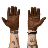 IN STOCK IMPERIAL MOTO Touring Gloves - BROWN - LARGE