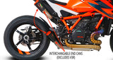 Austin Racing GP1RS Black mufflers FULL EXHAUST SYSTEM 2020 - 2023 KTM SUPERDUKE 1290  AR0006