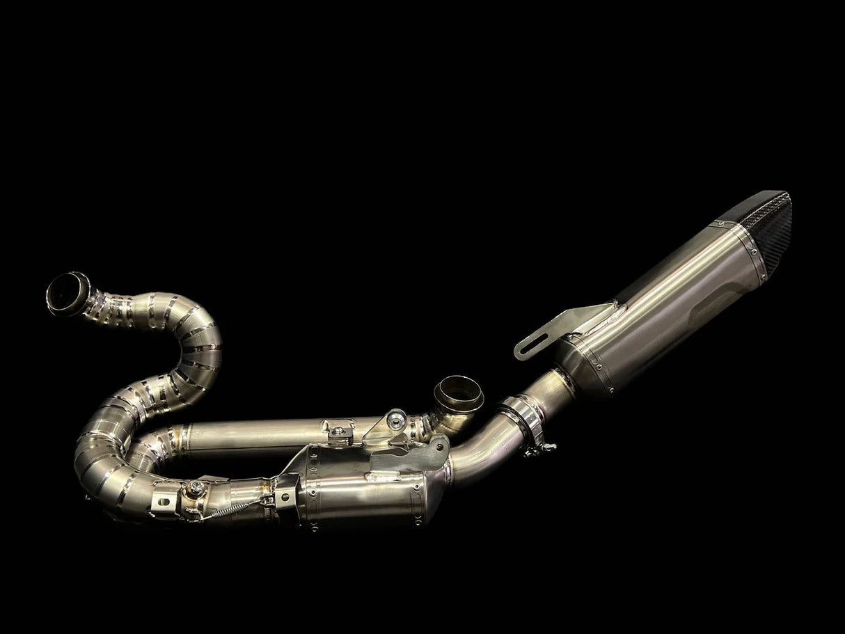 Vandemon  KTM Superduke 1290/1390R/RR Side Mount Titanium Exhaust System KTM129SDTIEXHPC