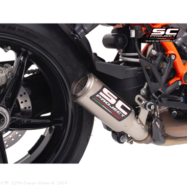 SC-Project  CR-T Exhaust titanium  KTM / 1290 Super Duke R / 2020 KTM21-38CR