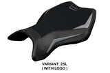 Tappezzeria Italia Kawasaki Ninja H2 H2R 2015-2025 Seat Cover in Silver and Black