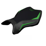 Tappezzeria Italia Kawasaki Ninja H2 H2R 2015-2025 Seat Cover in Green and Black