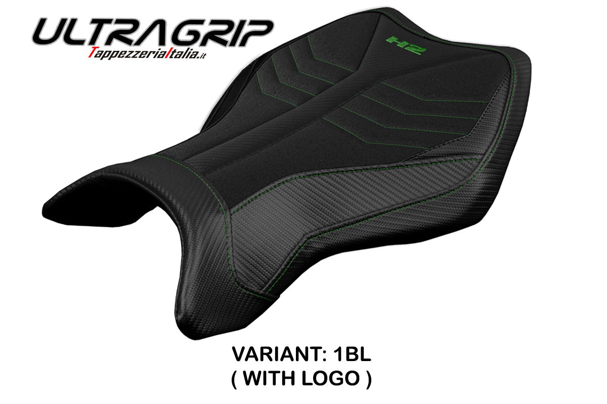 Tappezzeria Italia Kawasaki Ninja H2 H2R 2015-2025 Seat Cover Ultragrip in Black