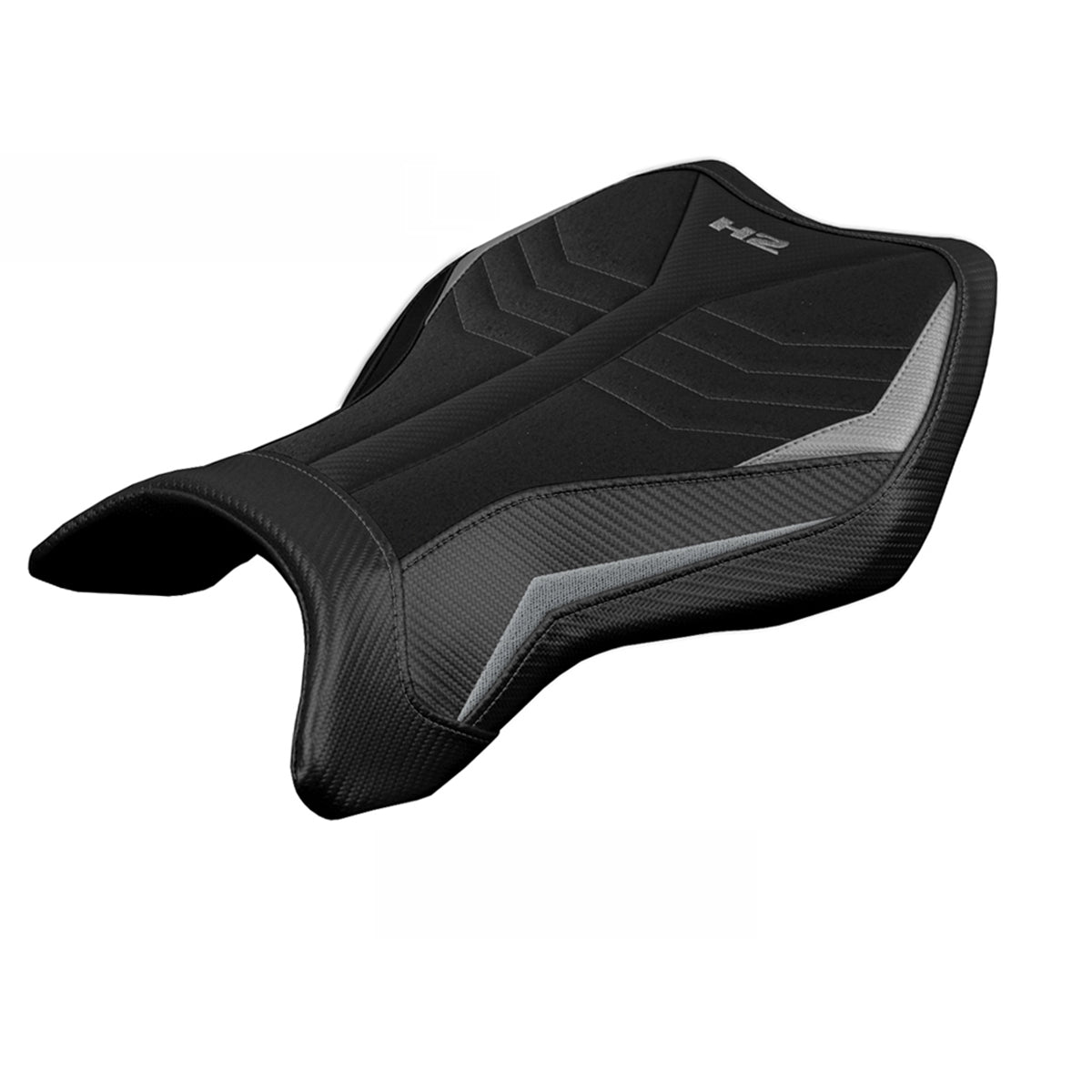 Tappezzeria Italia Kawasaki Ninja H2 H2R 2015-2025 Seat Cover Ultragrip in Silver