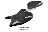 Tappezzeria Italia Kawasaki Ninja 400 2018-2023 Seat Cover in White and Black
