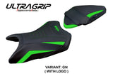 Tappezzeria Italia Kawasaki Ninja 500 2024-2025 Seat Cover Ultragrip in Green and Black