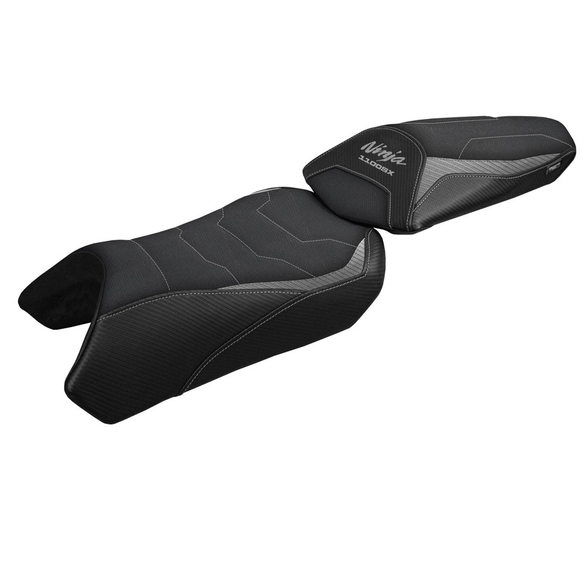 Tappezzeria Italia i Kawasaki Ninja 1100 SX 2025  Seat Cover Tappezzeria Comfort Grey Black