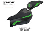 Tappezzeria Italia Kawasaki Z900 2025 Seat Cover Comfort Green Black