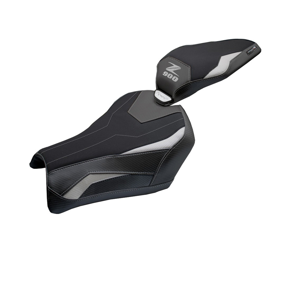 Tappezzeria Italia Kawasaki Z900 2025 Seat Cover Comfort Silver Black