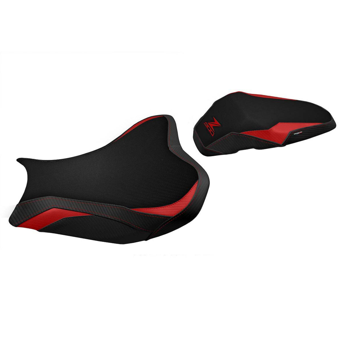 Tappezzeria Italia Kawasaki Z900 2017-2024 Seat Cover in Red and Black