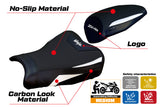 Tappezzeria Italia Kawasaki ZX4R 2023-2025 Seat Cover in White and Black