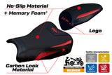 Tappezzeria Italia Kawasaki ZX4R 2023-2025 Seat Cover Comfort in Red and Black