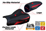 Tappezzeria Italia Kawasaki ZX4R 2023-2025 Seat Cover Ultragrip in Red and Black