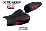 Tappezzeria Italia Kawasaki ZX4R 2023-2025 Seat Cover Ultragrip in Red and Black