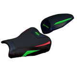 Tappezzeria Italia Kawasaki ZX4RR 2023-2025 Seat Cover in Green Red and Black