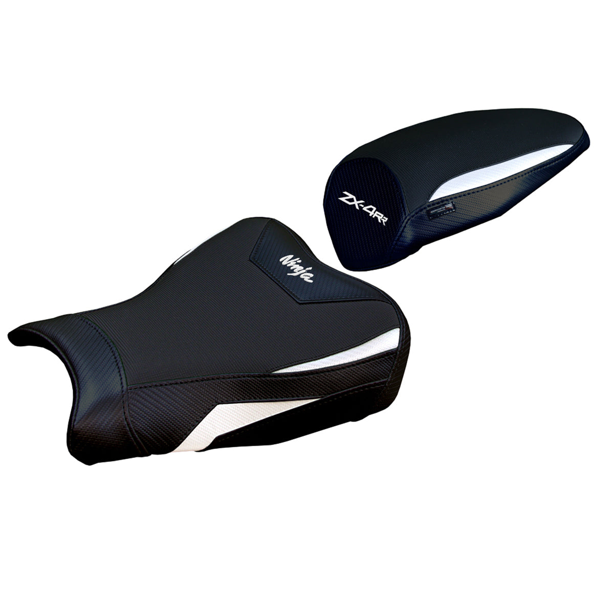 Tappezzeria Italia Kawasaki ZX4RR 2023-2025 Seat Cover Comfort in White and Black