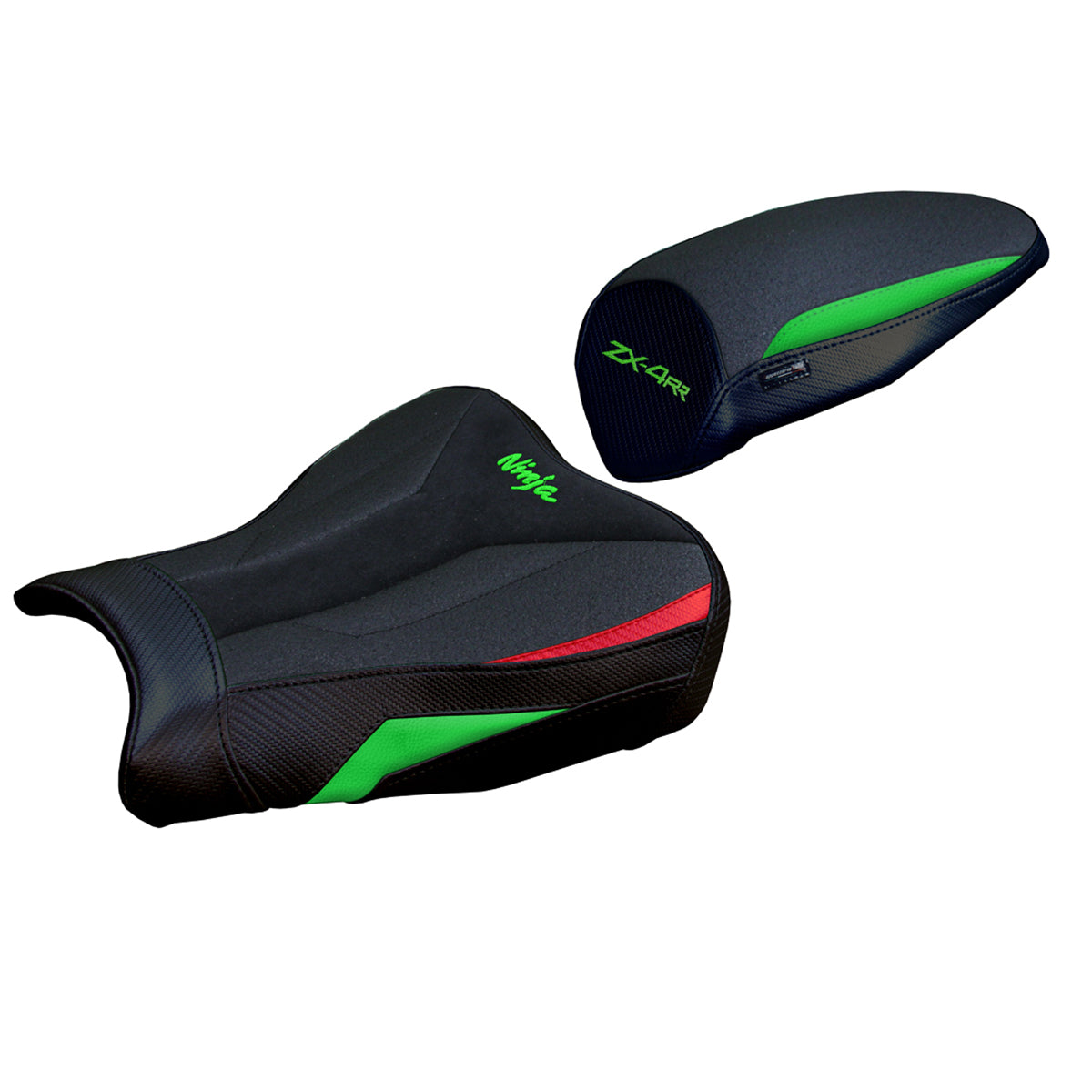 Tappezzeria Italia Kawasaki ZX4RR 2023-2025 Seat Cover Ultragrip in Green Red and Black
