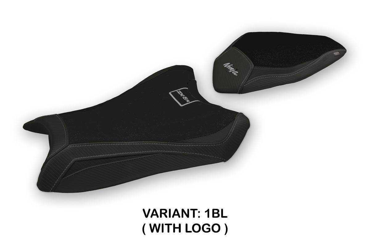 Tappezzeria Italia Kawasaki Ninja ZX6R 2019-2025 Seat Cover in Black