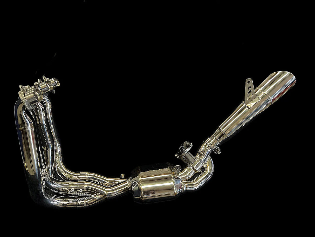 Vandemon  H2 H2R Bimodal Stealth Titanium Exhaust System H2 H2R 2015-2024 KAWAH2TICSPOLEXHWVR